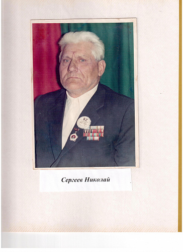 Николай Васильевич Сергеев