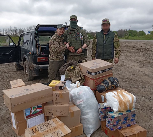 «Матери Курского края» поздравили военнослужащих с наступающим Днем Победы