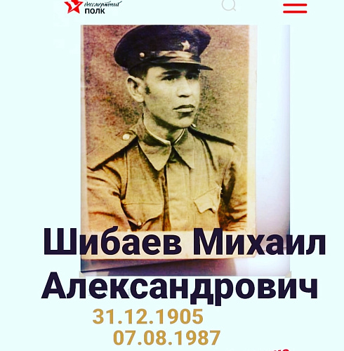 Михаил Александрович Шибаев