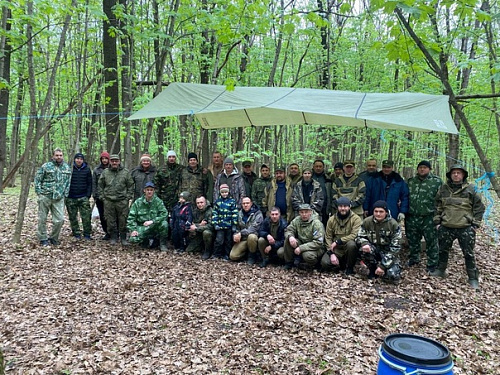 В Курской области во время межрегиональной Вахты Памяти обнаружены останки бойцов